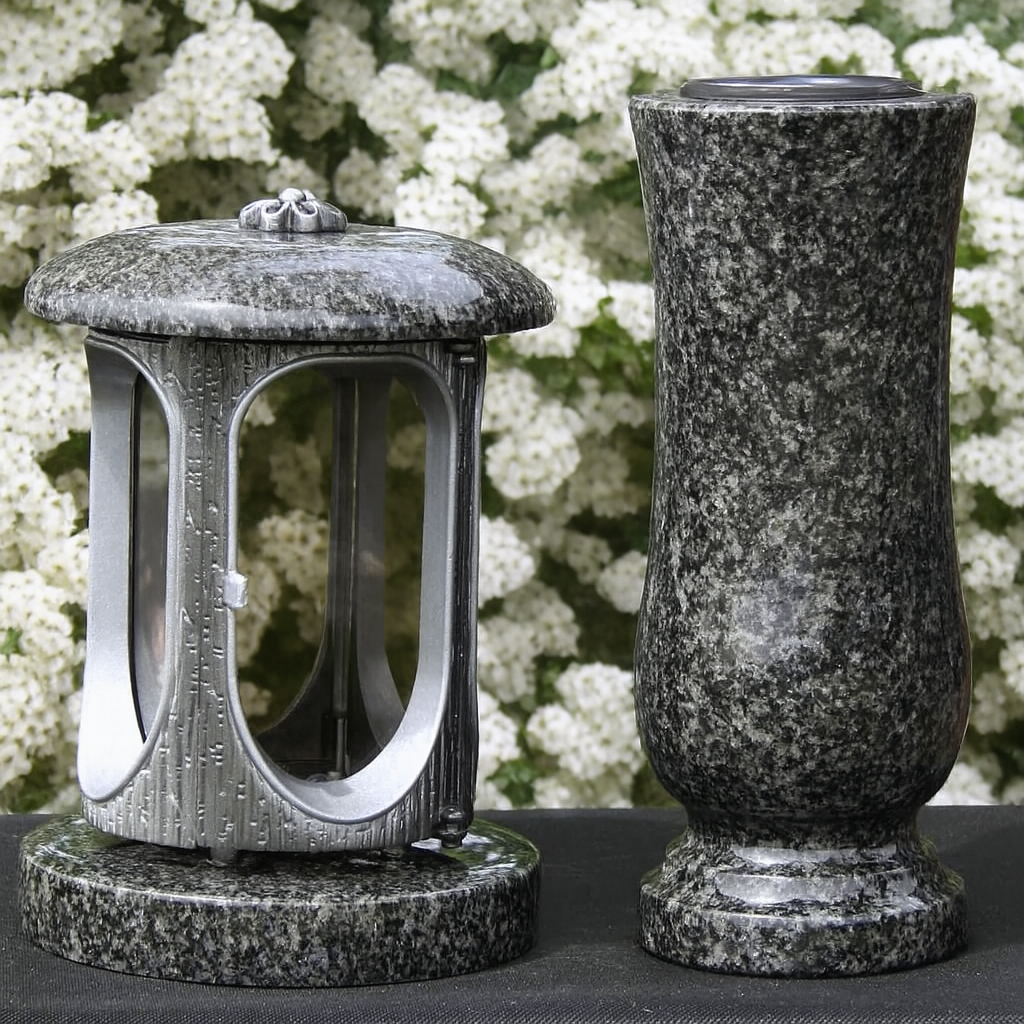 Grablampe Aluminium und IMPALA Granit