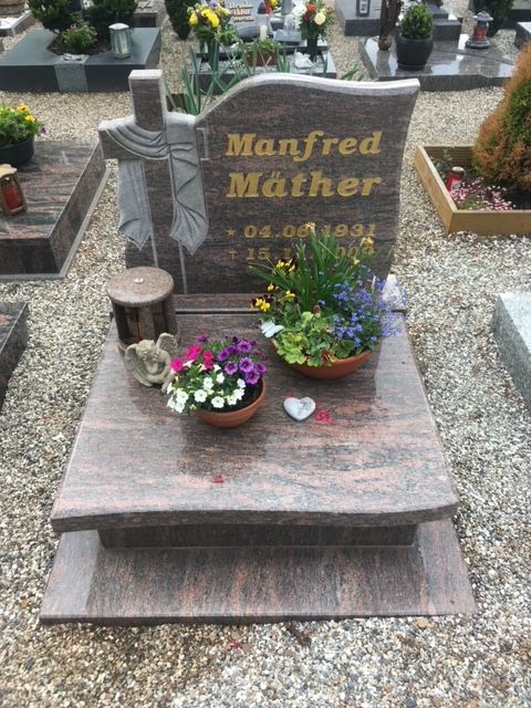 Einzelgrabstein GRABTUCH, Duderstadt, Landkreis Göttingen