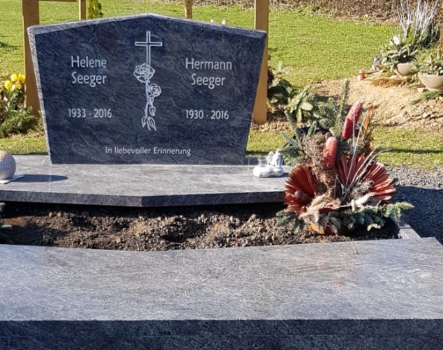 Doppelgrabstein DREIKANT in Worbis, Landkreis Eichsfeld