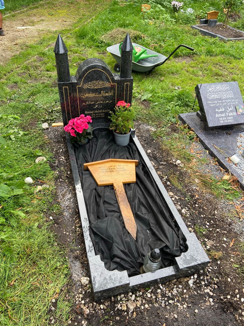 Muslimischer Grabstein MOSCHEE in Paderborn