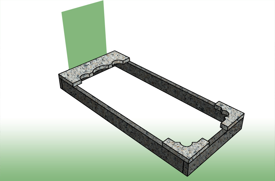 Geteilt Bogenkante 30%